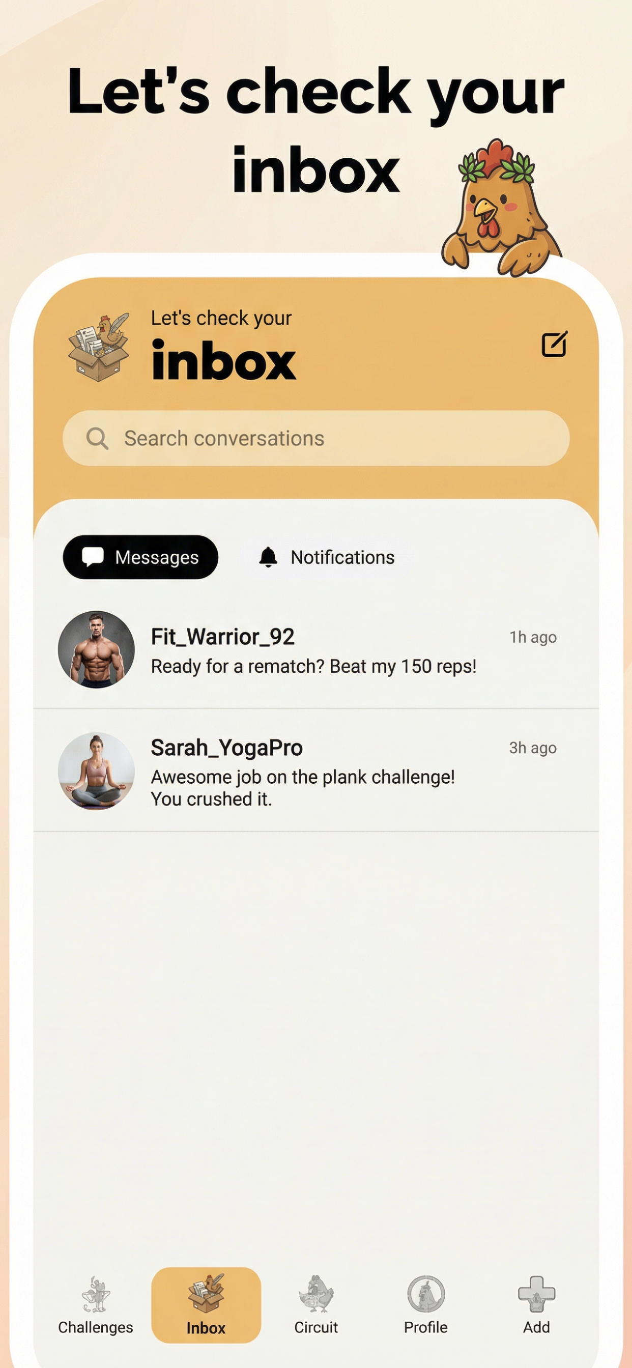 Real-time messaging and notifications